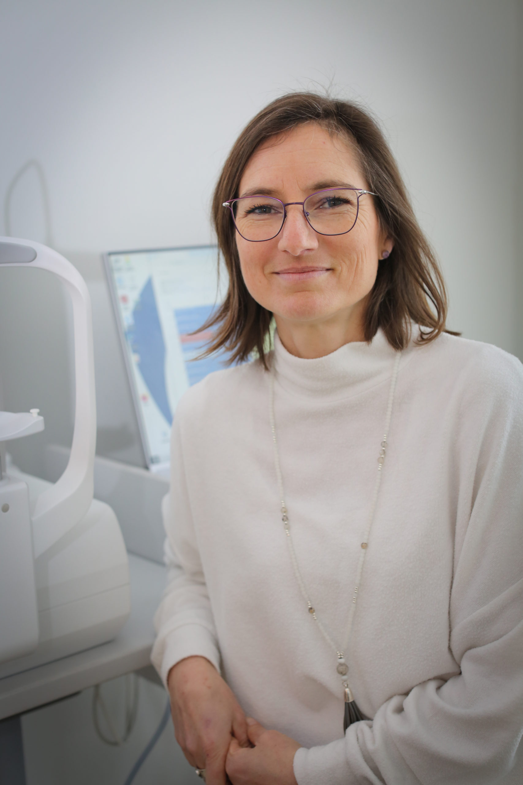 Mme Corinne Perritaz Wahlen Maître-opticienne, collaboratrice spécialisée Cabinet d'ophtalmologie Veveye à Vevey